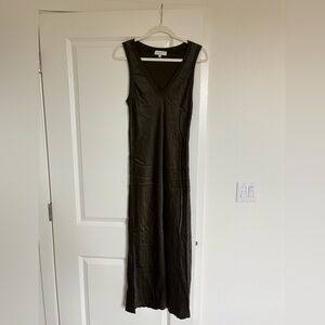 Michael Stars Randi Dress Dark Olive Green